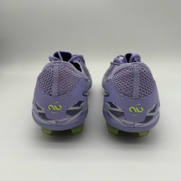 Nike Lavender and Lime Green Soccer Cleats main image 6